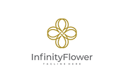Infinity Loop Flower Luxury Logo, a Branding & Logo Template by yopie (Thumbnail 4 of 6)