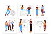 Business Character Illustration Set, a Finance Illustration by Vectors Market (Thumbnail 9 of 10)