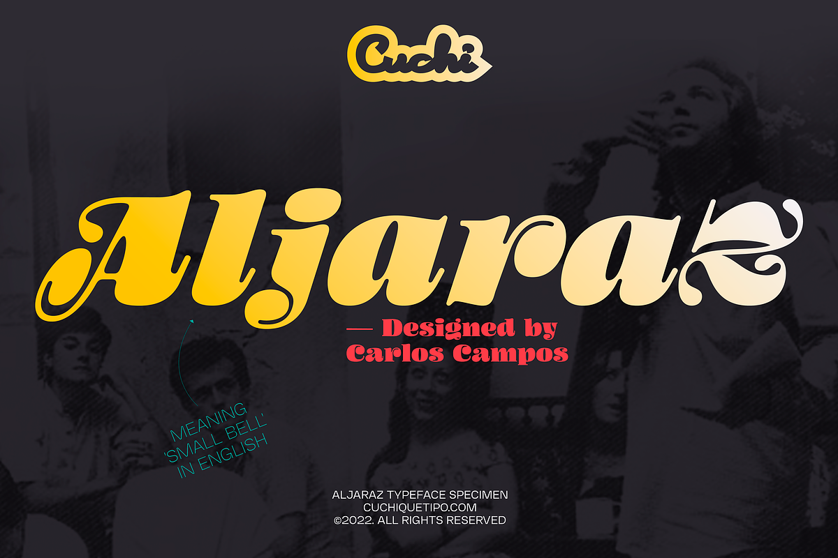 Aljaraz Font, a Serif Font by Cuchi, qué Tipo! Foundry (Photo 1 of 15)