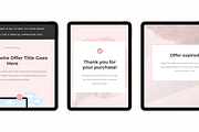 Tripwire Landing Page Templates, a Landing Page Template by The Template Lounge (Thumbnail 3 of 4)