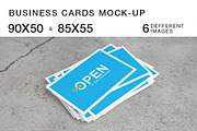 Business Cards Mock-up, a Print Template by ItemBridge (Thumbnail 1 of 5)