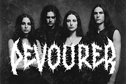 Black Rotting Spiked Darkmetal Font, a Blackletter Font by PutraCetol Studio (Thumbnail 2 of 5)