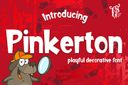 Pinkerton, a Font by LetterStock (Thumbnail 1 of 7)