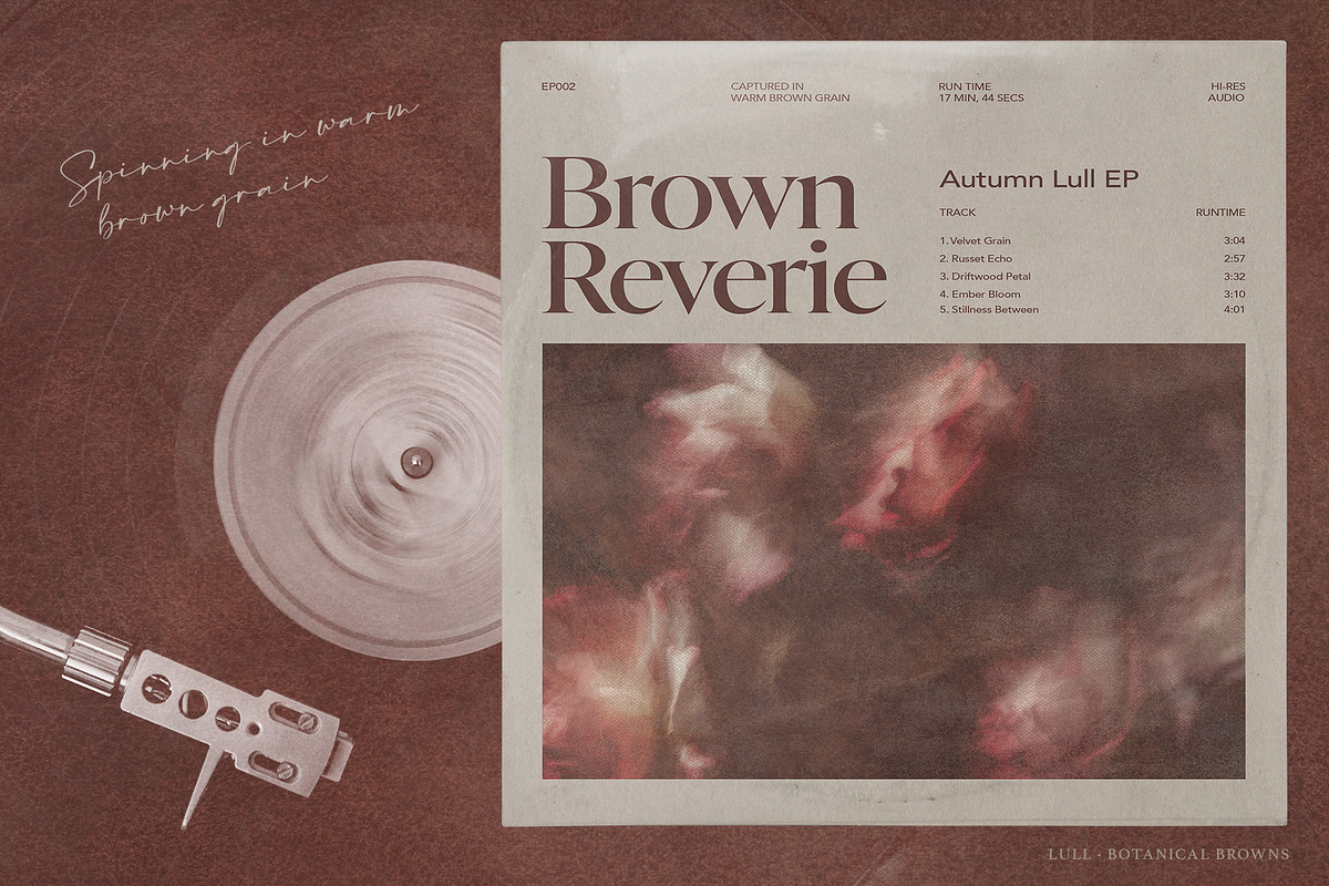 Lull · Brown Botanical Autumn Series, a Background Graphic by alonahaidash (Photo 5 of 16)