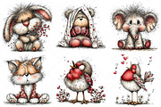 Morning Mood Animal Prints, an Illustration by Craft Nest (Thumbnail 6 of 6)