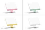 New iMac 24 Desktop Mockup, a Mac Mockup by RamStudio2 (Thumbnail 11 of 16)