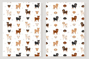 Shiba Poo (Shiba Inu Poodle mix), an Animal Illustration by pet design shop (Thumbnail 5 of 5)