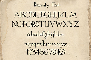 Ravenly Hand Written Font