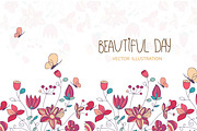 Hello spring and summer, an Illustration by Lesia.kabakova (Thumbnail 1 of 4)