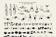 Deep Water - shapes and lines, a Seasonal Illustration by Annakniaz (Thumbnail 6 of 16)