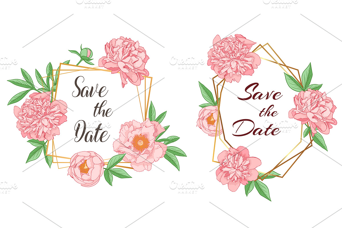 Peony Flowers Design Kit, a Decorative Illustration by Artspace (Photo 4 of 6)