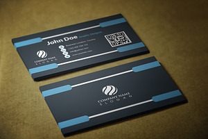 Blueliner Business Card Template