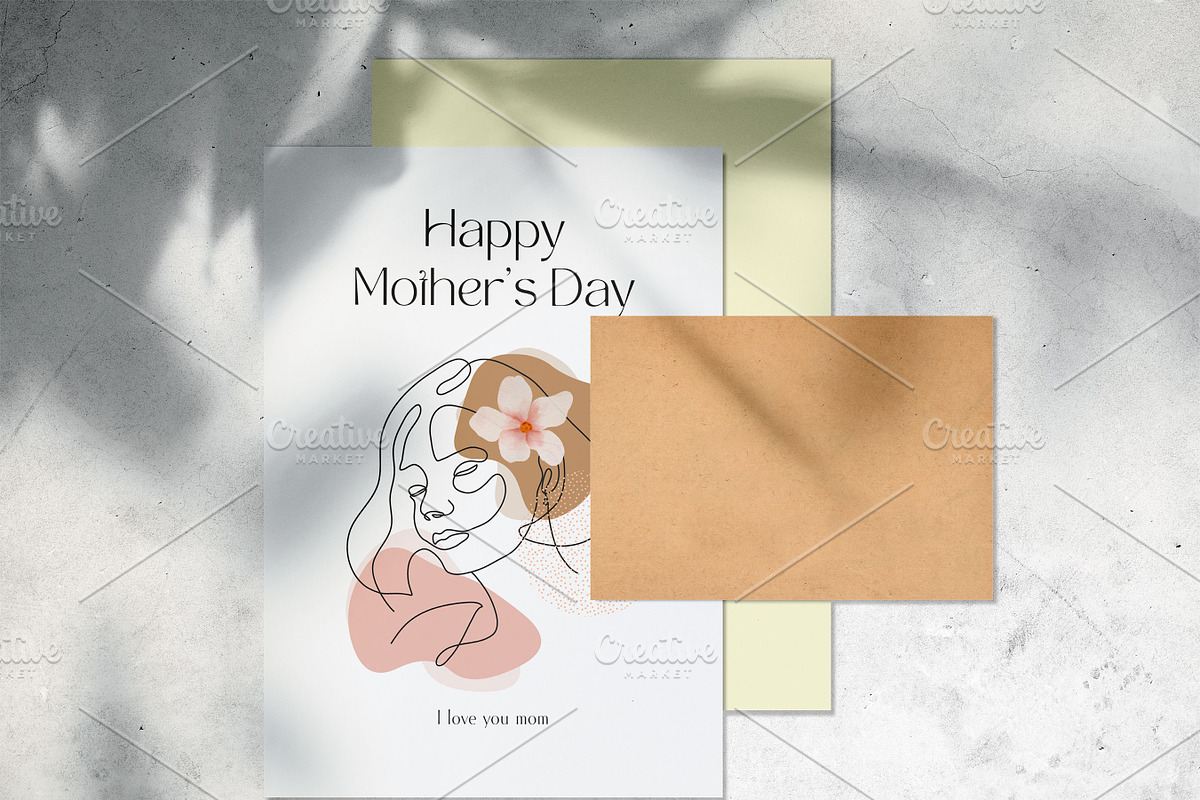 PRINTABLE Mother's Day Card, a Card Template by iDezignify (Photo 1 of 3)