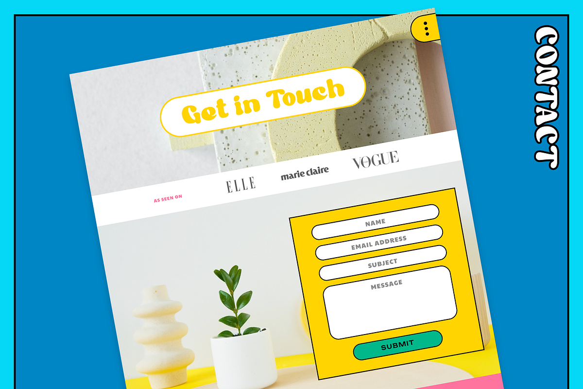 DoReMi Showit Website Template, a Websites & App Template by Flat Icons (Photo 4 of 10)