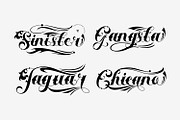 Sinister – Tattoo Script Font, a Script Font by WhymoreArt (Thumbnail 17 of 18)