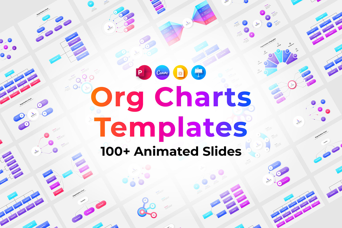 Animated Org Chart Templates, a Presentation Template by Abert (Photo 1 of 10)