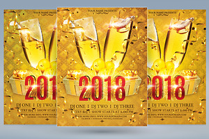2018 New Year Flyer