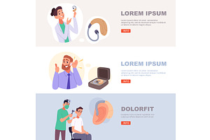 Hearing aid. smart gadget for deaf, an Object Illustration by Onyx