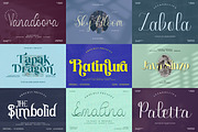 Display & Script Font Bundle, a Serif Font by mahstudios (Thumbnail 13 of 17)