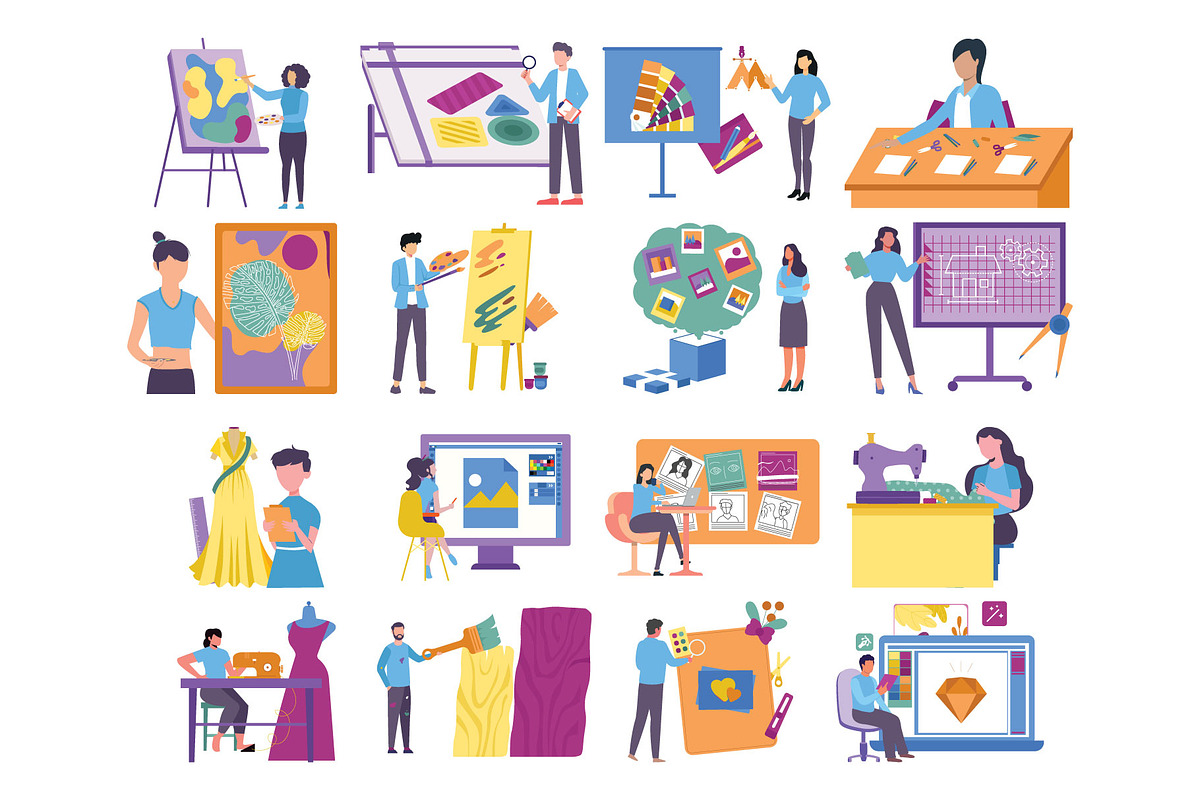 50+ Creative Design Illustrations, an Illustration by Vector Portal (Photo 4 of 6)