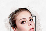 Watercolor Cartoon Portrait Art, an Action Add-On by MRI STUDIO (Thumbnail 23 of 24)