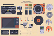The AV Club - Audio Visual Vectors, an Illustration by The Tint Pro (Thumbnail 1 of 5)