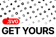 SVG Social Media Icons Vector, an Icon by Design Bits (Thumbnail 4 of 4)