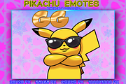 PIKACHU EMOTES TWITCH, an Object Graphic by YUNGMOTS (Thumbnail 6 of 6)