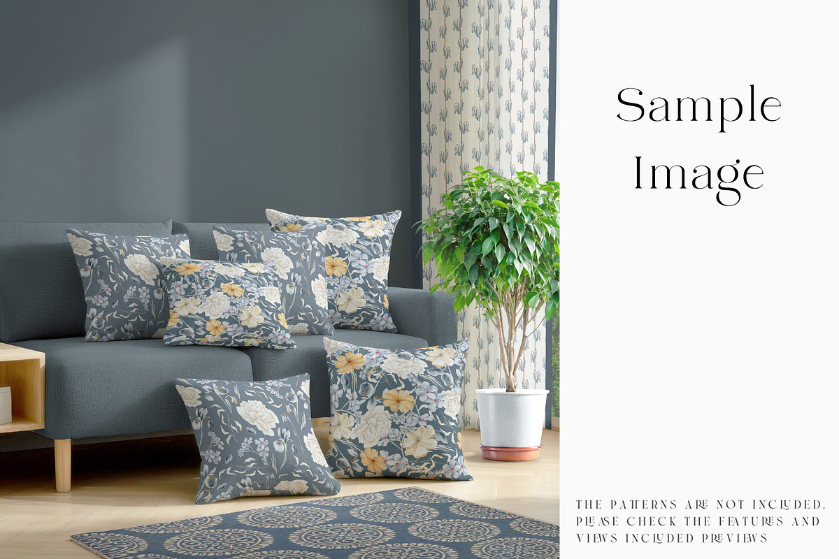 Throw Pillows Mockups, a Mockup by mock-ups (Photo 13 of 21)