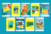 Pool Party Instagram Templates, a Social Media Template by Supanium Studio (Thumbnail 4 of 5)