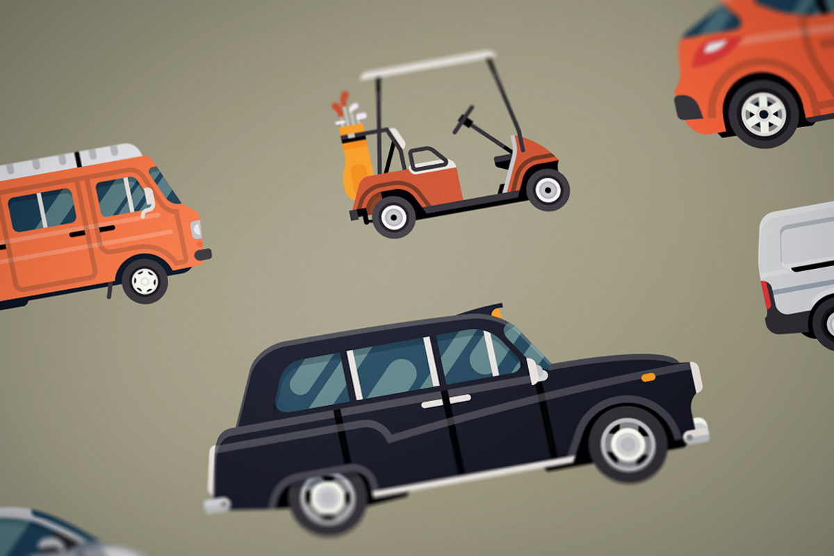 Urban Traffic Set Bundle, an Illustration by Masha Tace (Photo 3 of 6)