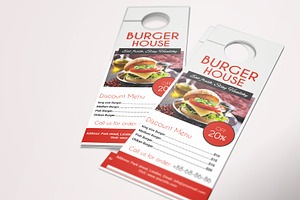 Restaurant Door Hanger