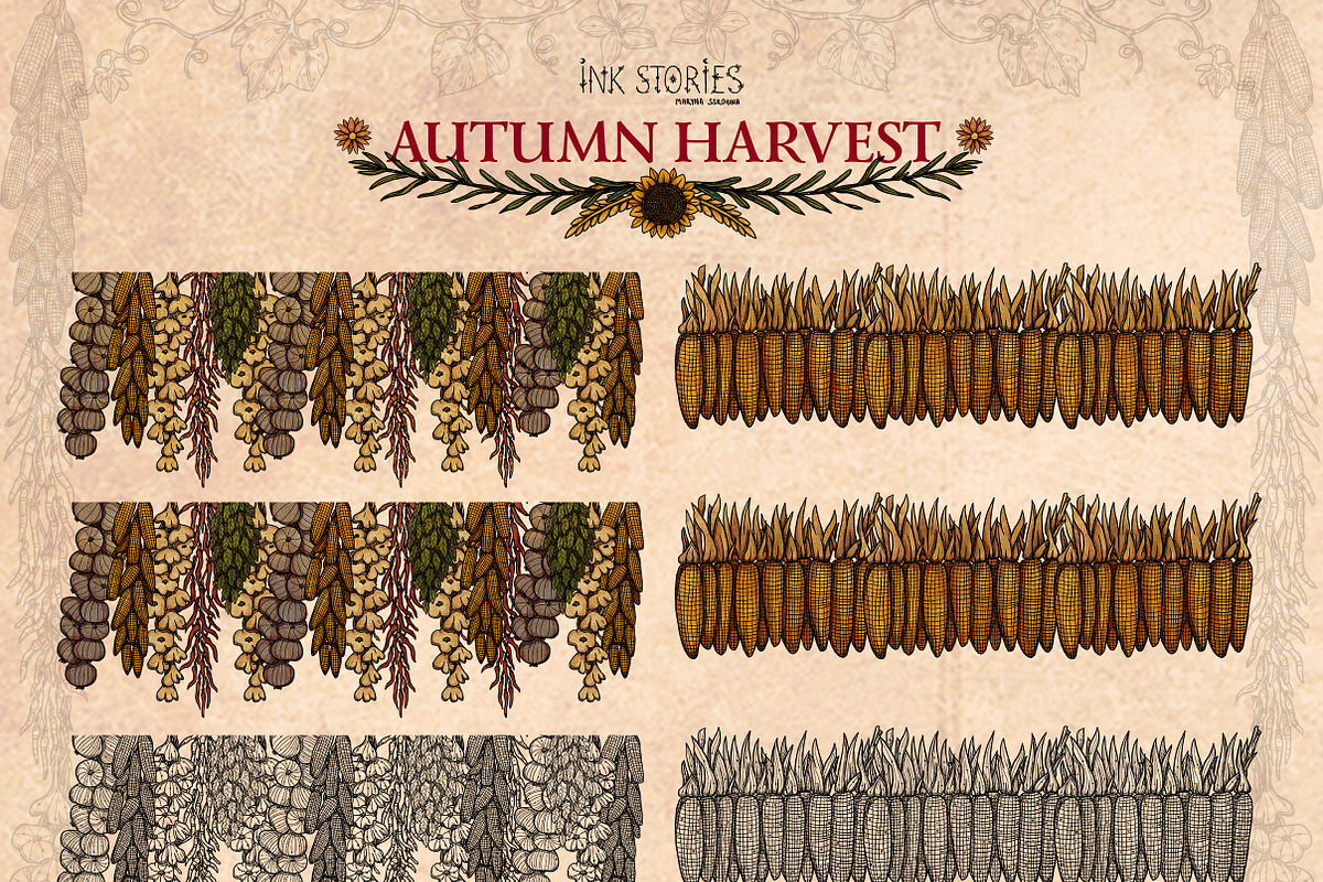 Autumn Harvest, a Seasonal Illustration by Ink Stories (Photo 19 of 26)