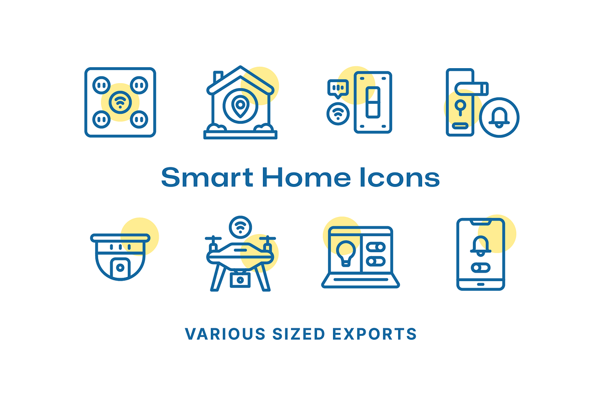 72 Smart Home Icons, a Duotone Icon by Furnace (Photo 3 of 5)