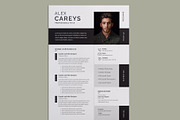 Clean Resume/CV | Word & Canva, a Resume Template by HiveArts (Thumbnail 3 of 6)