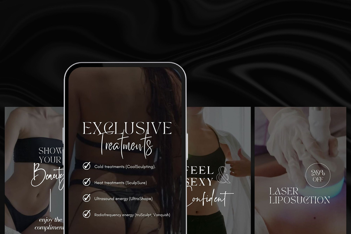 Body Contouring Instagram Video Reel, a Social Media Template by design4social (Photo 9 of 9)