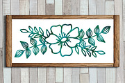 Floral Bouquet SVG Bundle, an Illustration by OldMarket Designs (Thumbnail 8 of 8)