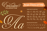 Emasline Goldenstone, a Sans Serif Font by Burntilldead (Thumbnail 2 of 12)