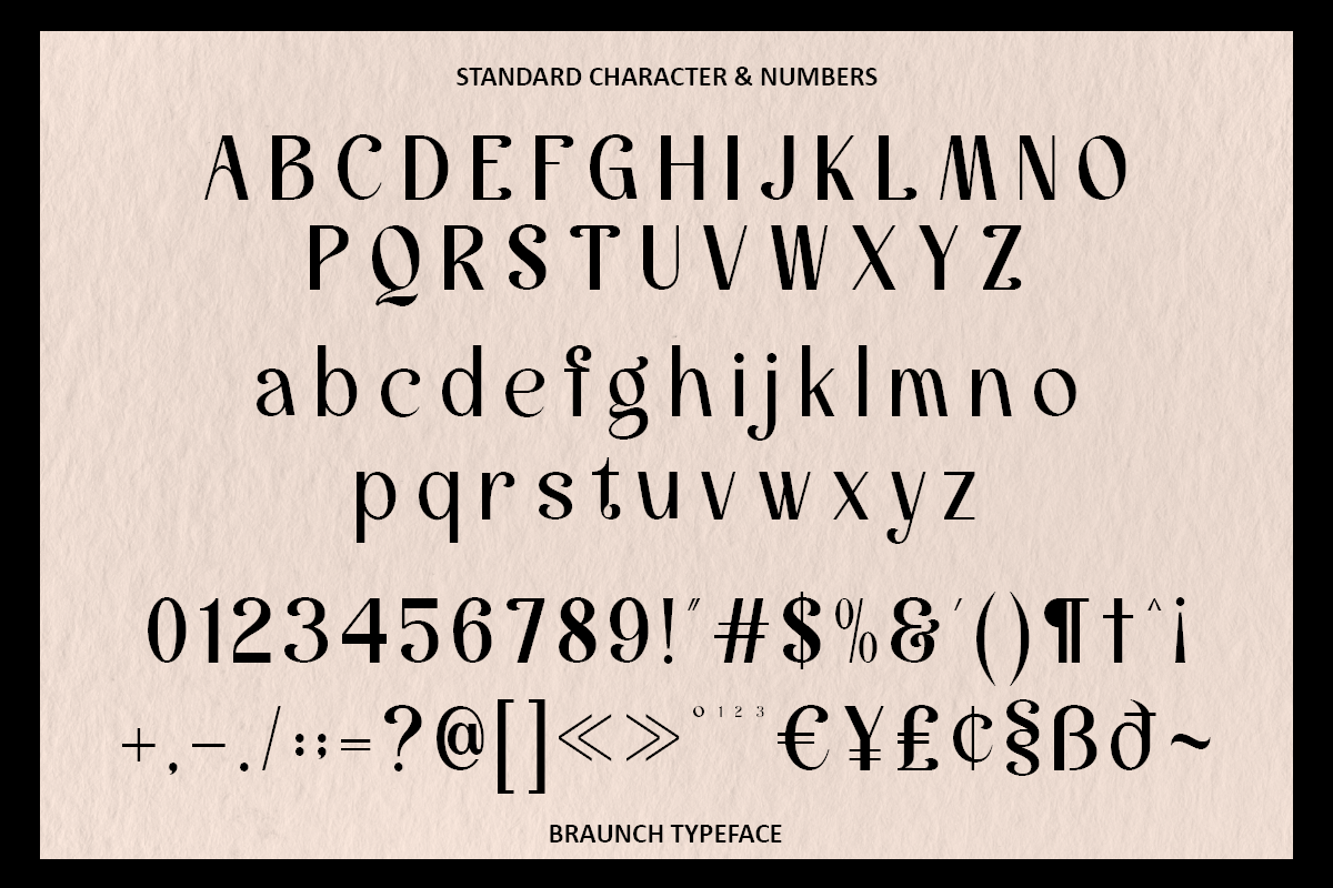 Braunch - Brand Sans Font, a Sans Serif Font by Say Studio (Photo 13 of 14)