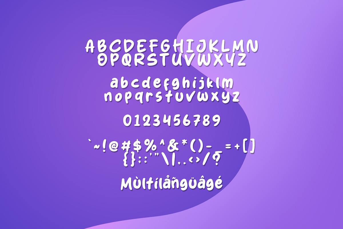 Delight Purple, a Font by khurasan (Photo 5 of 5)