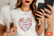 Mother’s Day Sublimation PNG Bundle, an Illustration by GlitterCraft (Thumbnail 27 of 41)