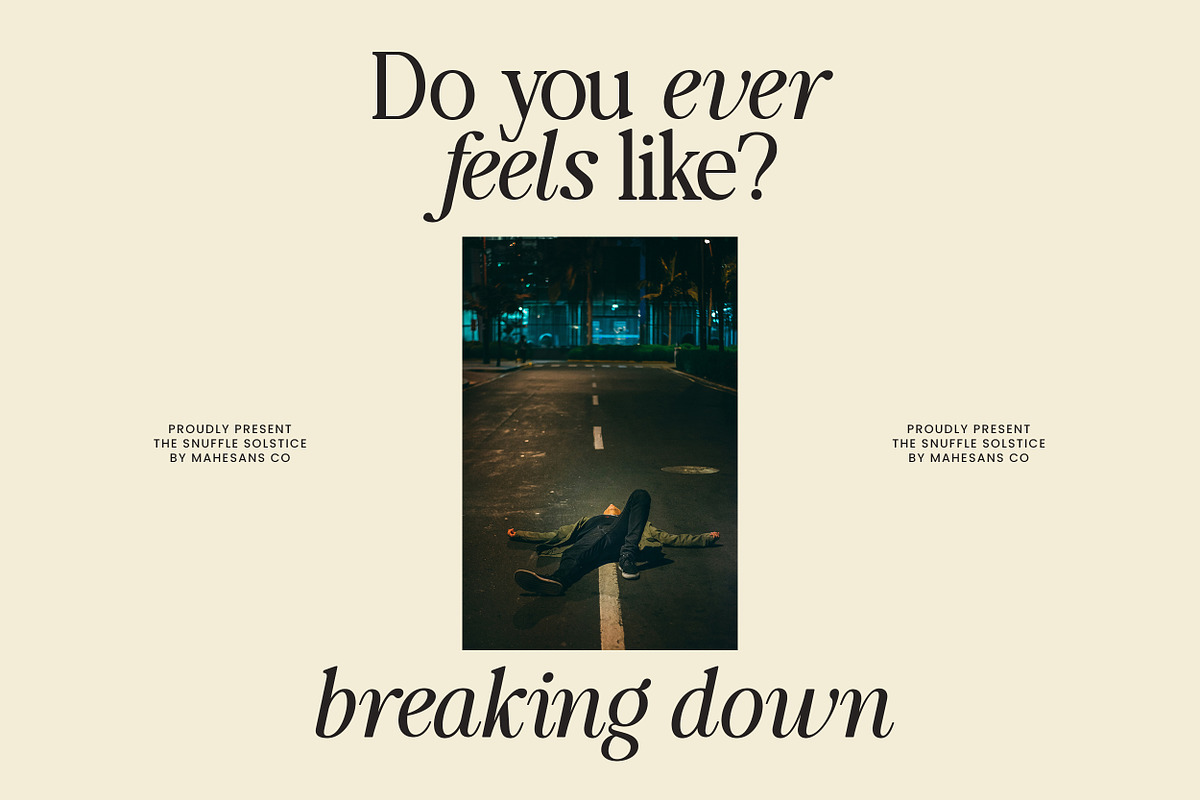 The Snuffle Solstice Nostalgic Serif, a Serif Font by Mahesans Co (Photo 3 of 13)