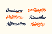 Urbax Script Font, a Script Font by Eko Bimantara (Thumbnail 5 of 10)