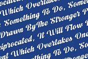 Vintage Charge Bold Retro Script, a Script Font by timelesstype.co (Thumbnail 15 of 20)