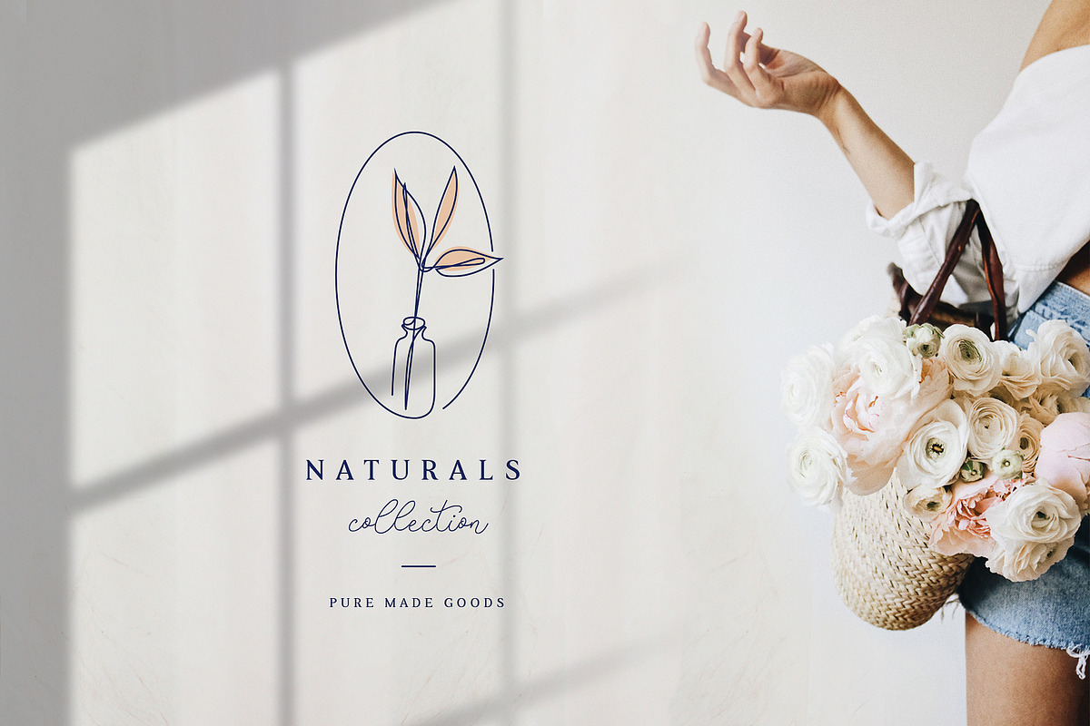 Lina Logo Collection, a Branding & Logo Template by AgataCreate (Photo 4 of 10)