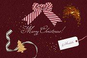 Gift Wrapped in Christmas Ribbons, an Object Graphic by Anzhelika (Thumbnail 12 of 12)