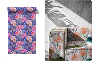 Mosaic Floral Seamless Patterns, a Pattern Graphic by Ninterints (Thumbnail 19 of 21)
