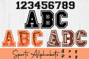Sports Alphabet Font SVG Set, a Handwritten Font by EllaMaiyaali (Thumbnail 2 of 2)
