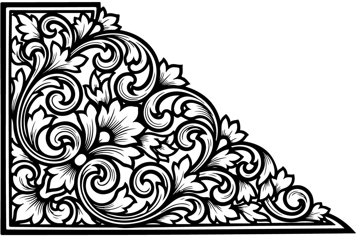 Decorative Celtic Triangle Floral, an Object Graphic by Creativeshirt (Photo 6 of 18)