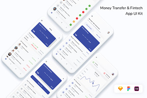 Money Transfer & Fintech App UI Kit